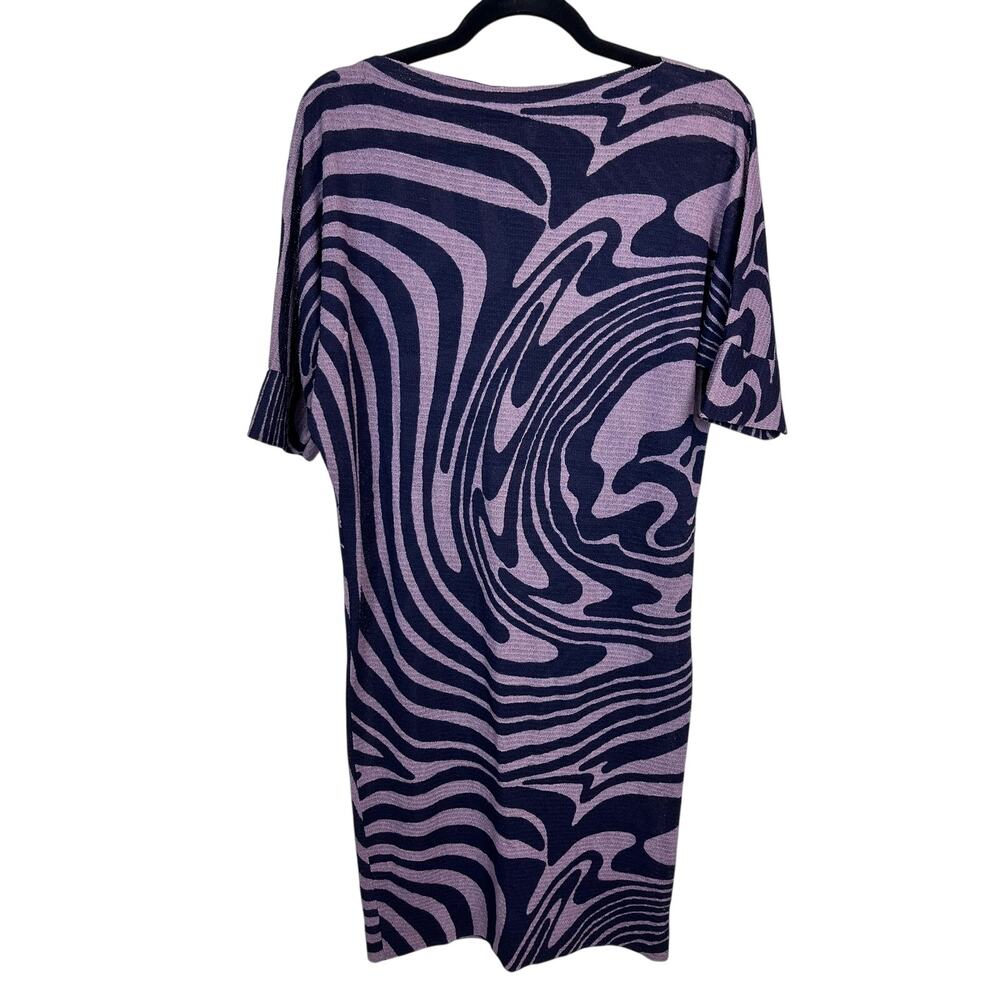 Vintage 70s Pucci Moschino Style Knit Midi Dress
